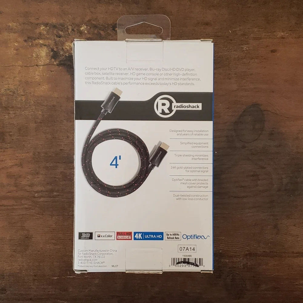 Radioshack new box